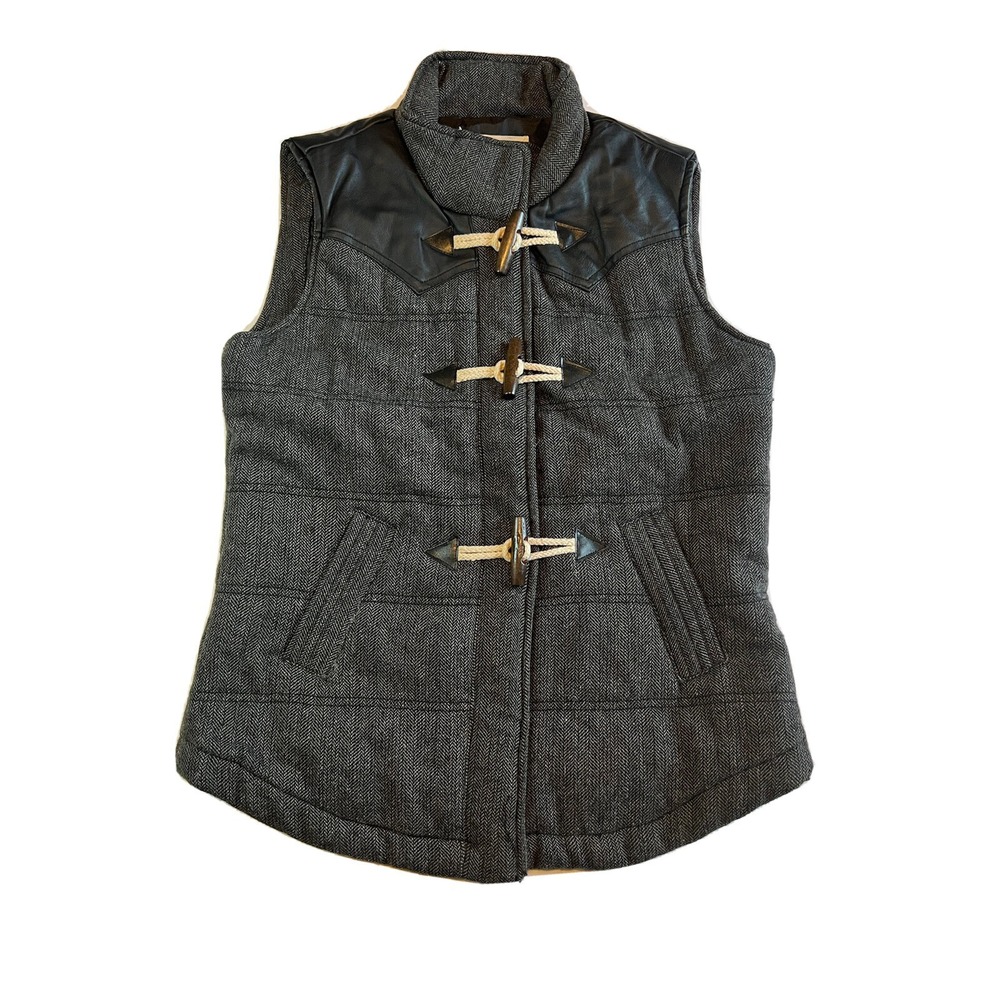 CI SONO WOMENS VEST LINED CURVED HEM BROWN WV03 BR